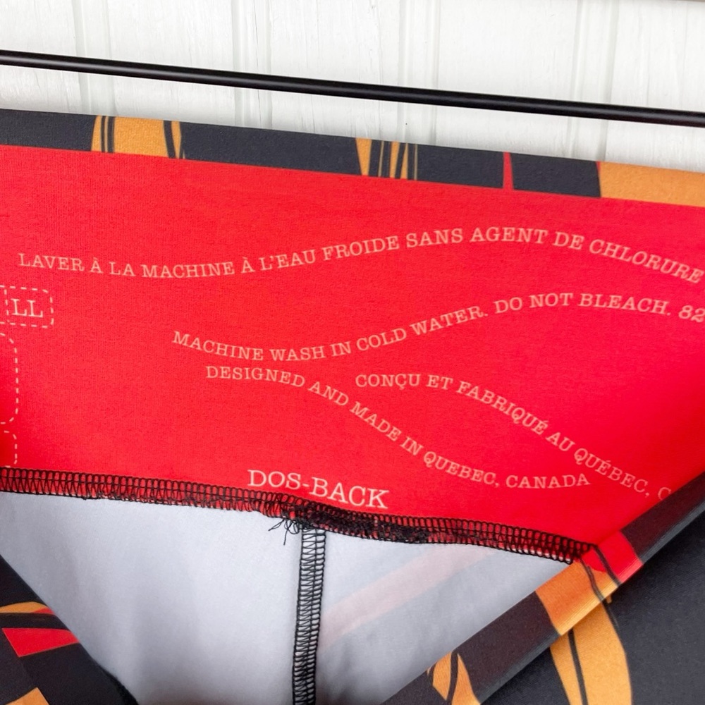 Volt Design No 271 Ode Face Abstract Print Leggin… - image 8